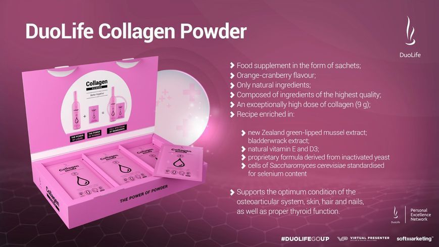 DuoLife Collagen Powder 15 x 10,8g DLPOPCOPOD0100 фото
